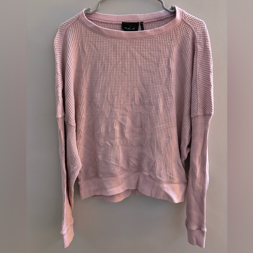 Urban Outfitters Out From Under Waffle Knit Long Sleeve Shirt